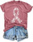 tiorhooe Tee Shirt Octobre Rose Femme Ruban Rose Shirt Ruban Octobre Rose Tshirt
