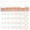 PATIKIL Jewelry Making Accessories Set, 4-10mm Open Jump Rings for Bracelet Necklace Making Findings Jewelry DIY, Rose Gold