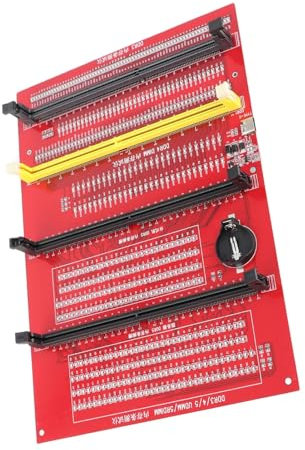 RAM-Speichertester, Tragbarer Diagnoseanalysator für DDR3 DDR4 DDR5UDMM DDR5RDIMM, Dual-Power-Modus, LED-Leuchten, Testen von Datenkabeln