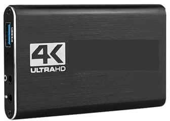 Tarjeta de Captura de vídeo Compatible con HMI, USB 4K, 1080P, 60Hz, for Placa de grabación de Juegos, Caja de transmisión en, Grabador USB 3,0 para computadora portátil, TV, proyector