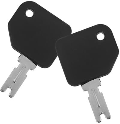 CHILDWEET 2stücke Zündschlüssel Kompatibel Für Hyster S30xl Gabelstapler Und Ztuoauma Baumaschinen Robuste Ersatzschlüssel Für Bagger Schrapper Und Traktoren Einfache Montage Multimodellfähi