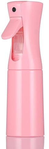 Eastrise 200ml Water Spray Bottle,Hair Spray Bottle,Continuous Fine Mist Empty Misting Bottle Sprayer for Hair Styling, Plants, Cleaning, Misting & Skin Care(Pink)