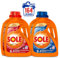 Sole Detersivo Lavatrice 164 lavaggi: Bianco Splendente 82 Lavaggi, Proteggi Colore 82 lavaggi, 4x41. Formula igienizzante, Rimuove le macchie a basse temperature