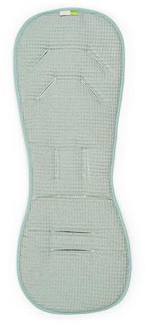 Liebes von priebes MEIKE 2in1 Sitzauflage | Universale Sitzeinlage für Kinderwagen und Buggy | Sitzverkleinerer Schonbezug 100% Baumwolle | waschbar & atmungsaktiv | beidseitig verwendbar