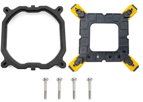 CPU Cooler Fan Bracket With Mounting Screws For LGA 1150 1151 1155 1156 1366 1700 Cooling Fans Repair Part