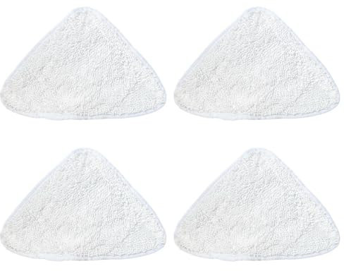 FBTTPUGL Kompatibel Mit Vileda, Dampfreiniger-Pad, Dreieckiges Tuch, Reinigungswerkzeug, Bodenzubehör Mit Starker Wasseraufnahme Und Schnell Trocknendem Mopp-Reinigungstuch(4pcs)
