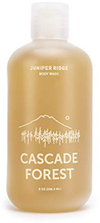 JUNIPER RIDGE Cascade Forest Body Wash - All-Purpose Liquid Castile Soap, Multi-Use Body Wash, Shampoo, Hand Wash, Face Wash, Clean, Vegan, Paraben Free, Preservative Free, 8 oz
