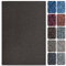 casa pura Teppich London | viele Größen | pflegeleichter Flacher Schlingenflor | Flurteppich, Wohnzimmerteppich, Küchenteppich, Schlafzimmerteppich (Dunkelbraun - 66x130 cm)