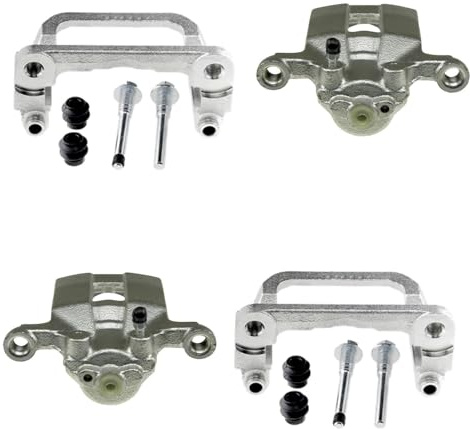 2x Bremssattel 2x Bremssattelhalter Hinterachse für Nissan X-Trail T30 T31