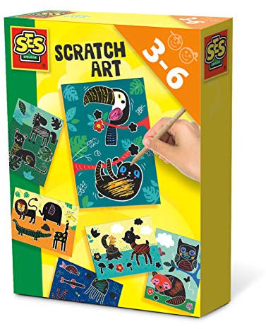SES creative 14622 Kratzbilder Tiere