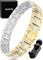 MagnetRX® Ultrastarkes Magnetarmband – Magnetbänder für Herren – Herrenarmband längenverstellbar mit Größenbestimmungswerkzeug (Silber & Gold)