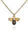 Namana Gold Halskette mit Hummel-Anhänger für Damen und Teenager, Biene Kette, Geschenke für Frauen und Mädchen