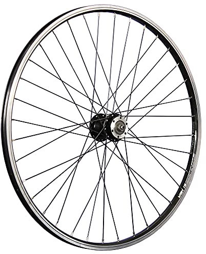 Taylor-Wheels 26 Zoll Fahrrad Vorderrad Schürmann Hohlkammer Felge 6 Loch Disc schwarz