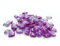 Perline per Bucato, 60 Pezzi 8,3 G per Capsule per Bucato Dissolvere Detergente Baccello per Bucato Forniture per Bucato per Bucato(Lavanda Viola)