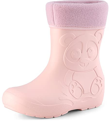 Ladeheid Stivali Bambino e Bambina in Eva LA-CA-11 (Rosa Cipria, 28/29 EU)