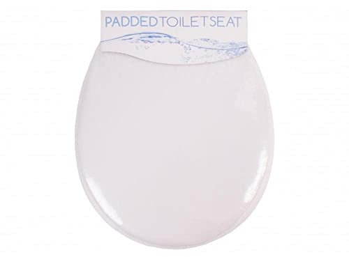 Royle Home Padded Toilet Seat Universal Fit Replacement Soft Plastic
