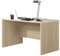 Buyqualia Escritorio Mesa Oficina o despacho (Roble, Largo 120 cm)
