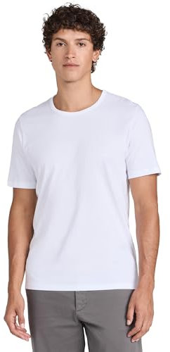 BOSS Men's 3-Pack Crew Neck Cotton Jersey T-Shirts, White, Medium