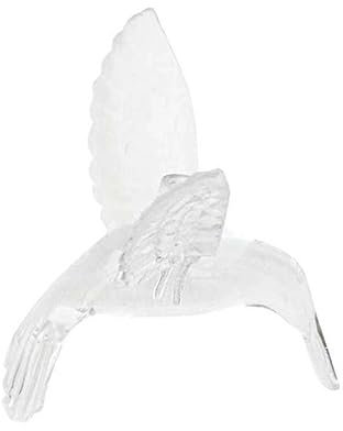 Spacnana Solarbetriebene Kolibri-LED-Lichterkette, 30 LED-Vogel-Fee-Licht-Außendekoration