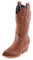Toocool Stivali Donna Texani Cowboy Western camperos Scarpe Boots Y02 [40,Camel]