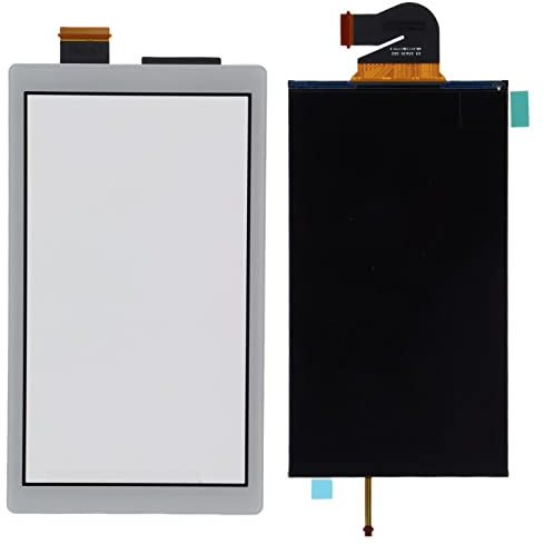 Écran LCD de Remplacement et Numériseur pour Switch Lite, pour Les Pièces de Réparation du Panneau D'affichage LCD de Remplacement de L'écran de la Manette de Jeu Switch Lite (Gris)