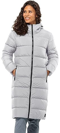 Jack Wolfskin Damen Frozen Palace Coat W Daunenparka, Moonwalk, L