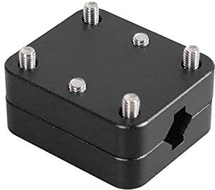 ihreesy Motorradhalterung, Motorradhalterung GPS-Montagesysteme Aluminiumlegierung Navigations Halterung 12mm-16mm Durchmesser Navigationshalterung Kompatibel für R1250GS S1000XR CRF1000L,Schwarz