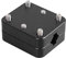 ihreesy Motorradhalterung, Motorradhalterung GPS-Montagesysteme Aluminiumlegierung Navigations Halterung 12mm-16mm Durchmesser Navigationshalterung Kompatibel für R1250GS S1000XR CRF1000L,Schwarz