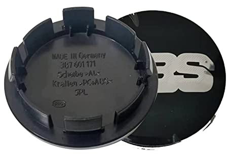 TRFAN 4 Stück Auto Nabendeckel Nabenkappen für BBS 65mm Wasserdicht Rostfrei Auto Radnabendeckel ZubehöR,C