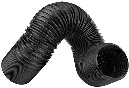 BOROCO Tubo di Aspirazione Per Auto, Tubo di Espansione Flessibile Per Tubo Flessibile di Aspirazione Dell'aria Modificato Per Autoveicoli Universale(76mm)