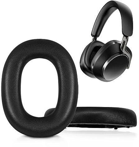 XBERSTAR Replacement Ear Pads for Bowers & Wilkins PX8 Headphones (Black, Faux Leather)