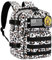 kcross 12L Mini Taktischer Rucksack für Damen und Herren, Taktischer Rucksack Klein zum Wandern, Kleine Taktische Tasche, Leoparden-Print, 12L, Taktischer Rucksack