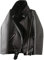 Winter Frauen Synthetische Schaffell Jacke Dicker Warmer Mantel Mit Gürtel Reißverschluss Motorradjacke, Schwarz , 36