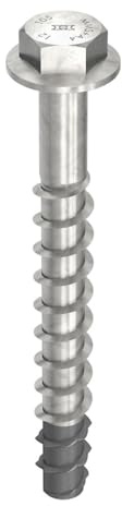 Heco MULTI-MONTI-plus SS A4 7,5 x 55, Sechskantkopf mit Scheibe 50 Stk