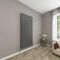 Sky bathroom | 1600x680mm Vertical Designer Radiators Anthracite Flat Panel Double Panel Central Heating Radiator