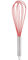 CHEFZOCO Batidor manual, Varillas de batir, Mezclador manual, Batidor de cocina, Batidor de huevos, Apto para Mezclar, Revolver la Masa, Huevos, Longitud 30 cm, Silicona y Acero inoxidable, Rojo