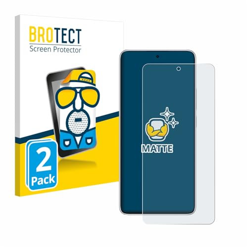 BROTECT Protector Pantalla Anti-Reflejos para Xiaomi Redmi Note 14 (2 Unidades) Película Mate Anti-Huellas