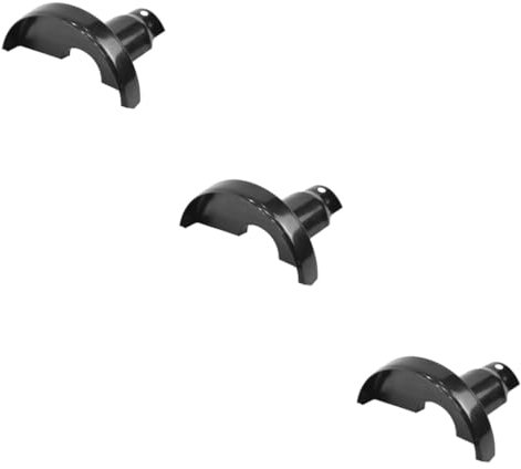 jojofuny 3pcs Electric Drill Protective Cover Angle Grinder Wheel Guard Angle Grinder Cover Angle Grinder Wheel Protective Shield Wear- Angle Grinder Protector Black Iron