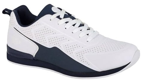 Dek T775GC-12 Mens Bowling Shoe White/Navy Size 12