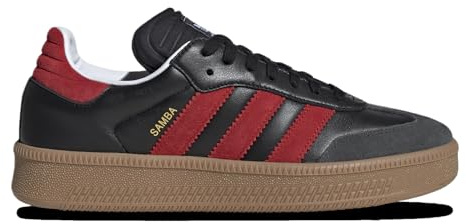 adidas Samba XLG Herrenschuhe, Core Black Better Scarlet Carbon, 42 2/3 EU