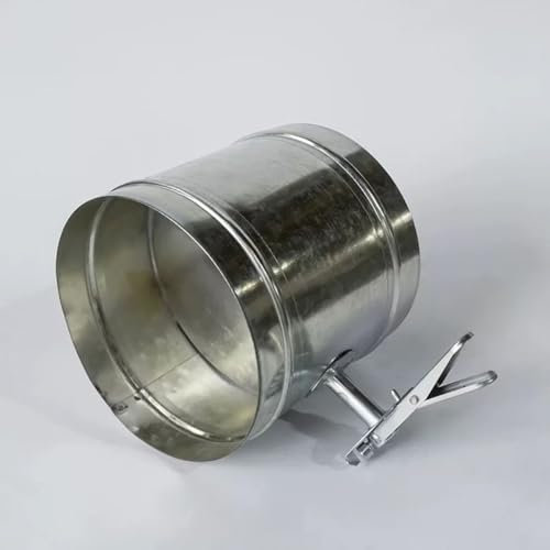 Válvula De Control De Volumen De Aire Manual Válvula Reguladora De Conducto De Aire Válvula De Conducto De Aire Válvula De Aire Manual Válvula De Estaño Galvanizado 1 Uds Interruptor De Conducto(100mm