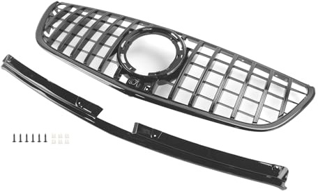 Artudatech Frontstoßstange Kühlergrill Black Front Grille Grill Fit for Mercedes vito W447 2020-2023 Facelift
