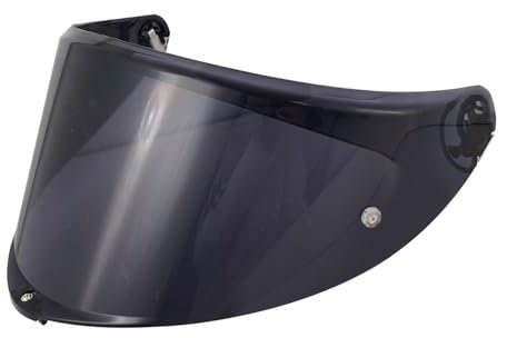 Visiera Casco Moto per K6/K6s,Visiera del casco Lente Antigraffio Flip up Lente del Parabrezza,Protezione per Il Vento del Motociclo,Casco Parabrezza Moto Visiera a Lente Integrale (Nero)