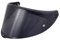 Helmvisier für AGV K6/K6s,Motorradhelm Visier,Motorrad Windschutzscheibe Helm Visier passen,Helmlinsenvisier Vollgesichtsanpassung (Schwarz)
