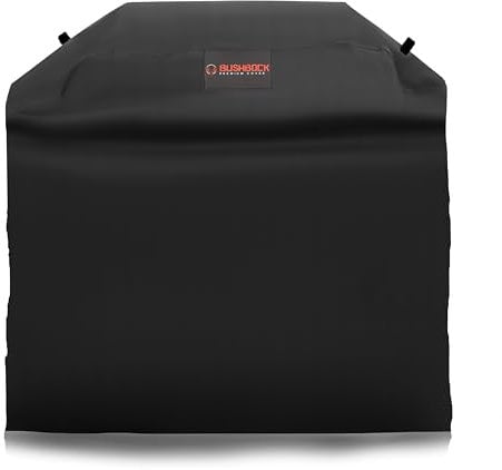 BUSHBOCK® Housse de barbecue de qualité supérieure pour Weber Spirit, résistant aux intempéries, 147 x 70 x 115 cm, housse de barbecue pour barbecue à gaz, indéchirable et imperméable avec protection