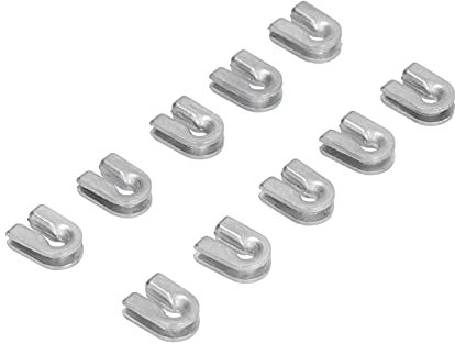 MRSTORY 10PCS Trimmer Head Eyelet Sleeve Replacement Aluminum Material Duràble Stable Performance Garden Accessories for husqvarnà T35 T25 T35X T45X