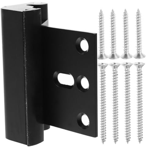 HOMOCONO Serratura Di Sicurezza Per Porta Blocco Di Rinforzo Elegante e Versatile Per Interni Facile Installazione Adatta Per Casa e Ufficio Design Resistente e Multi-funzionale