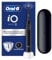 Oral-B iO2 Electric Toothbrush, 1 Ultimate Clean Toothbrush Head, 1 Travel Case, Toothbrush for Adults (Night Black), Designed by Braun, 2 Pin UK Plug
