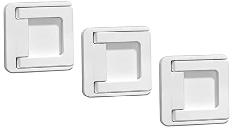 Mipcase 3Pezzi Sicurezza per Scorrevole Limitatore Apertura Protettivo per Porte e Finestre