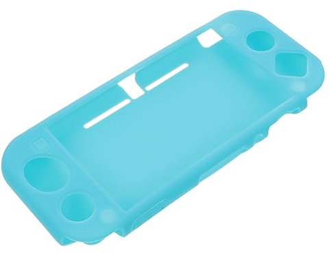 SHINEOFI 1 Pièce Étui de Protection Silicone pour Housse Complète Bleu Vert pour Console de Jeu et Manette Accessoire Pratique et Sécurisé